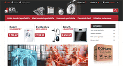 Desktop Screenshot of bery.cz